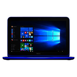 Dell Inspiron 11 3000 Series Laptop, Intel Celeron, 2GB RAM, 32GB eMMC, 11.6 Blue